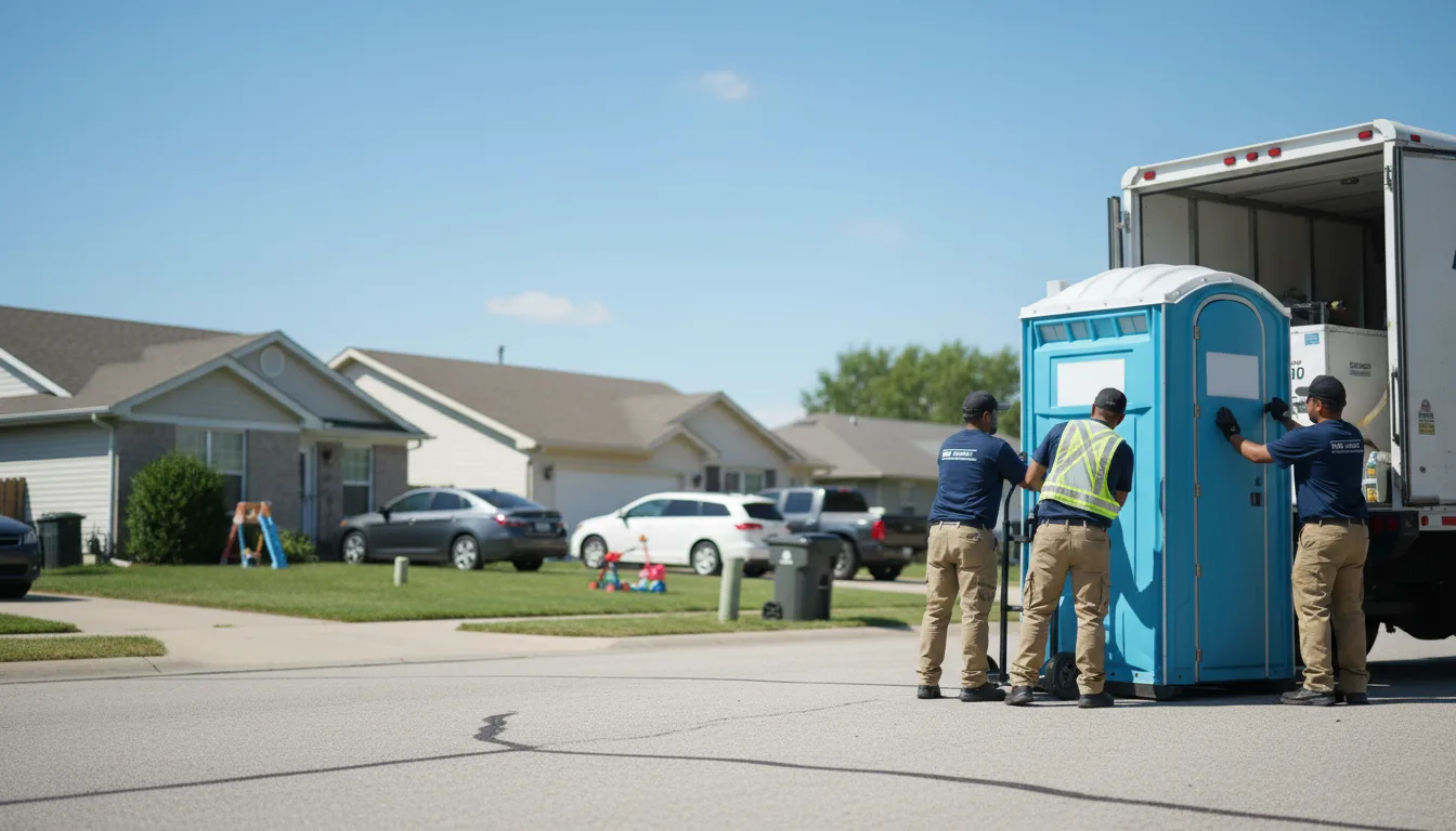 Standard Porta Potty Rentals in Riverdale, MI near me